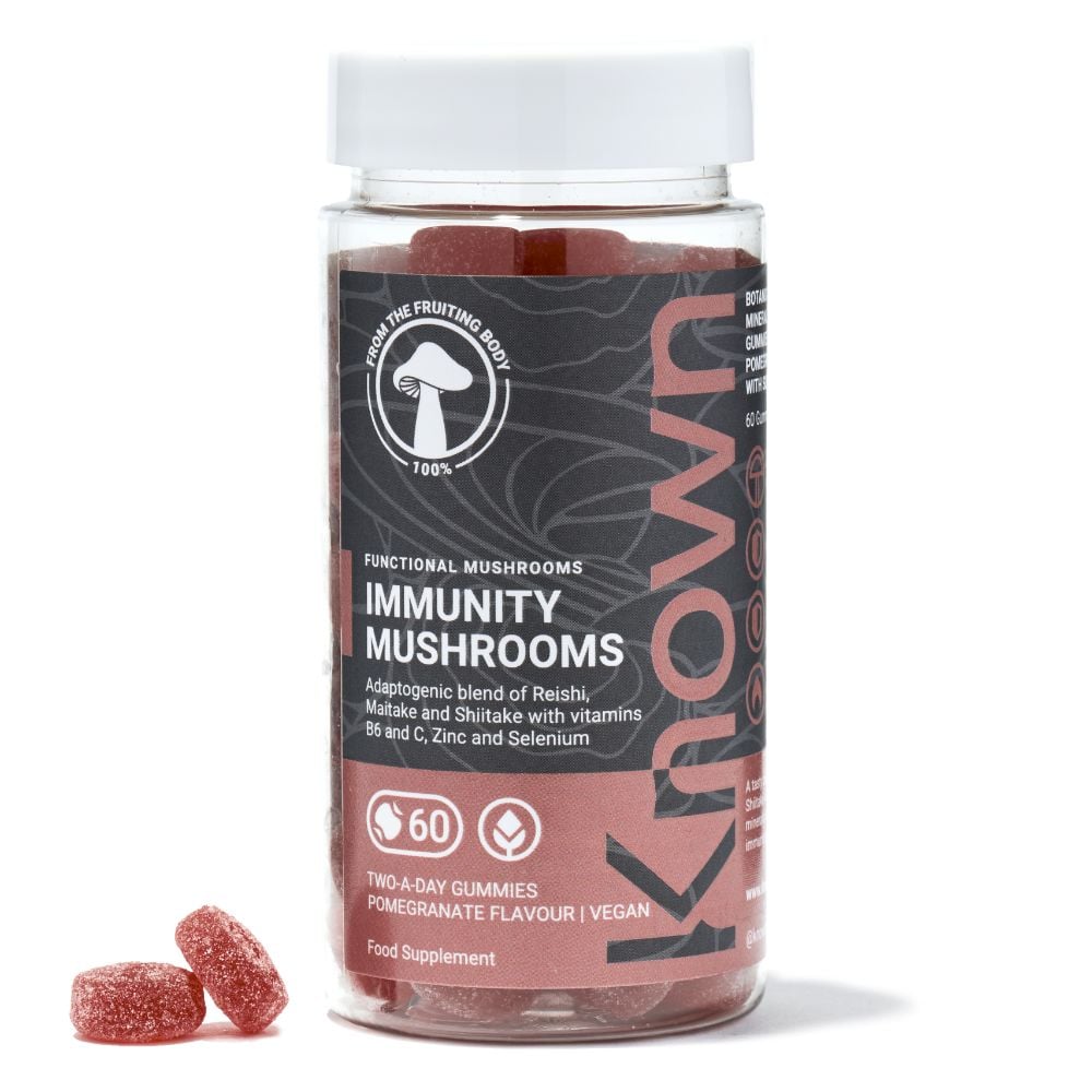 Known Immunity Mushrooms Pomegranate 60s