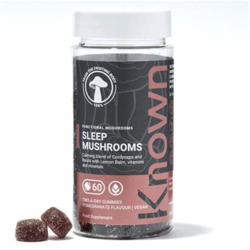 Known Sleep Mushrooms Pomegranate 60s
