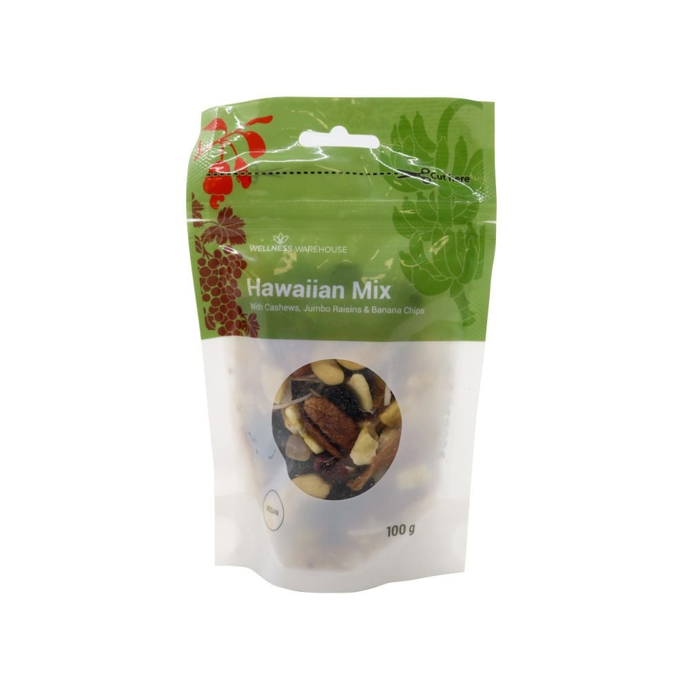 Wellness Trail Mix Hawaiian 100g