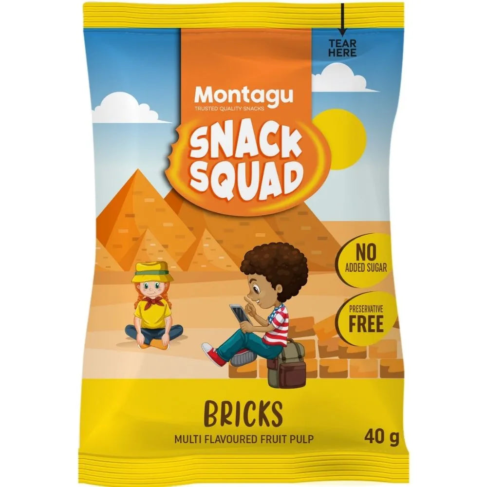 Montagu Fruit Bricks Multi Flavoured 40g