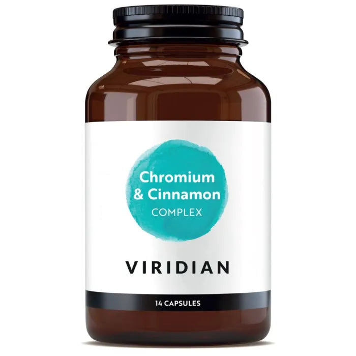 Viridian Chromium & Cinnamon Complex (7 Day Sugar Detox ) 14's