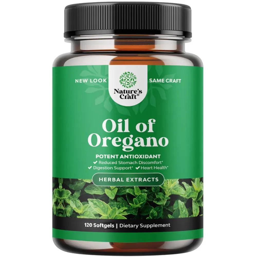 Nature's Craft Oil of Oregano 120s