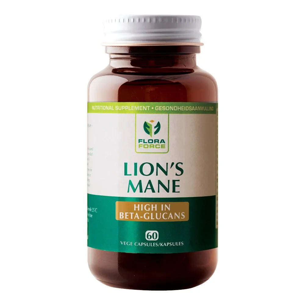 Flora Force Lions Mane Pure Fruit Body 60s