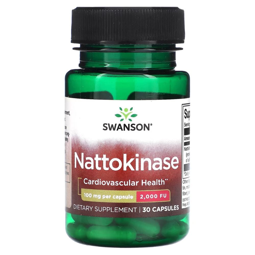 Swanson Nattokinase 2,000 FU 100 mg 30s