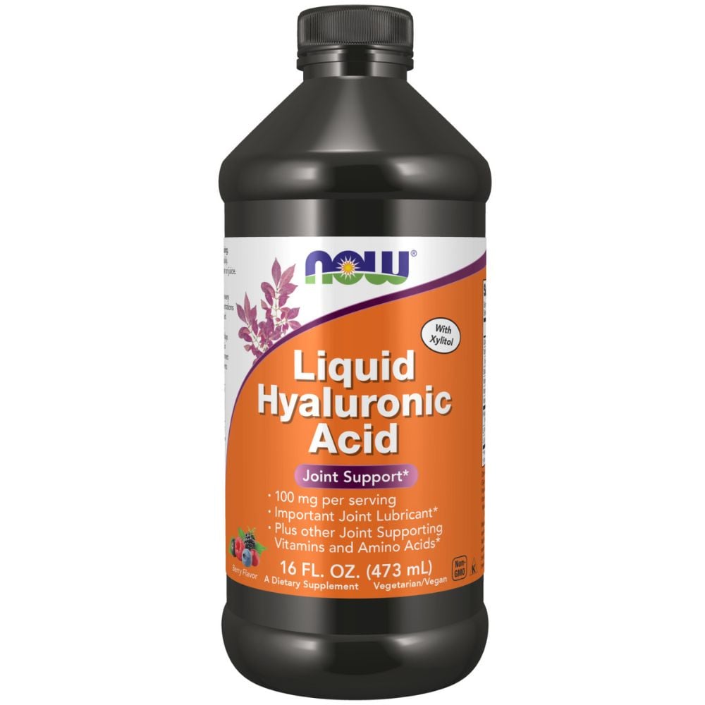 NOW Hyaluronic Acid 100mg Liquid 475ml