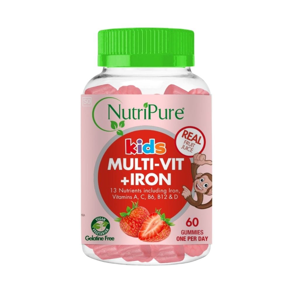NutriPure Kids Multi-Vit + Iron 60s