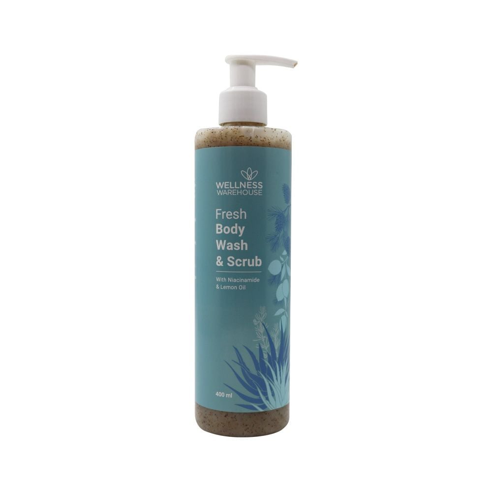 Wellness Fresh Body Wash & Scrub 400ml