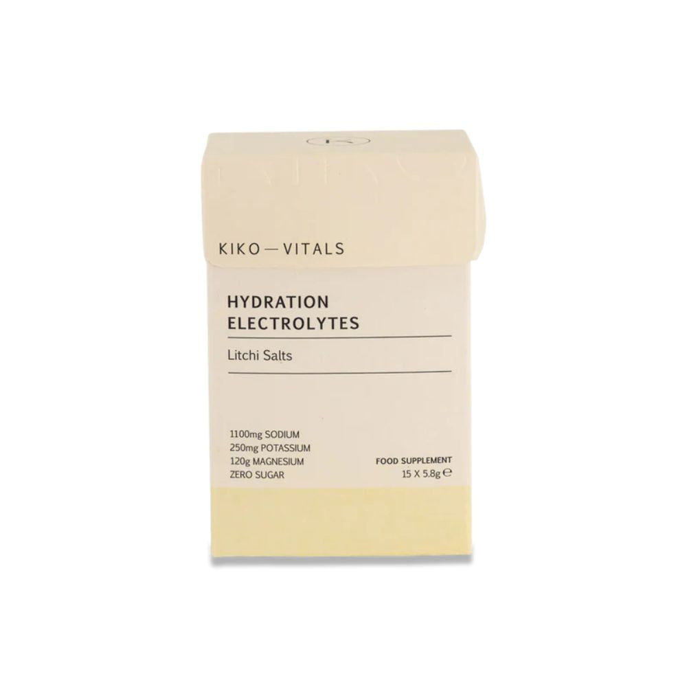 Kiko-Vitals Hydration Electrolytes Litchi Salt 15 x 5.9g