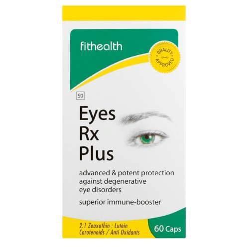 Fithealth Eyes Rx Plus Caps 60's
