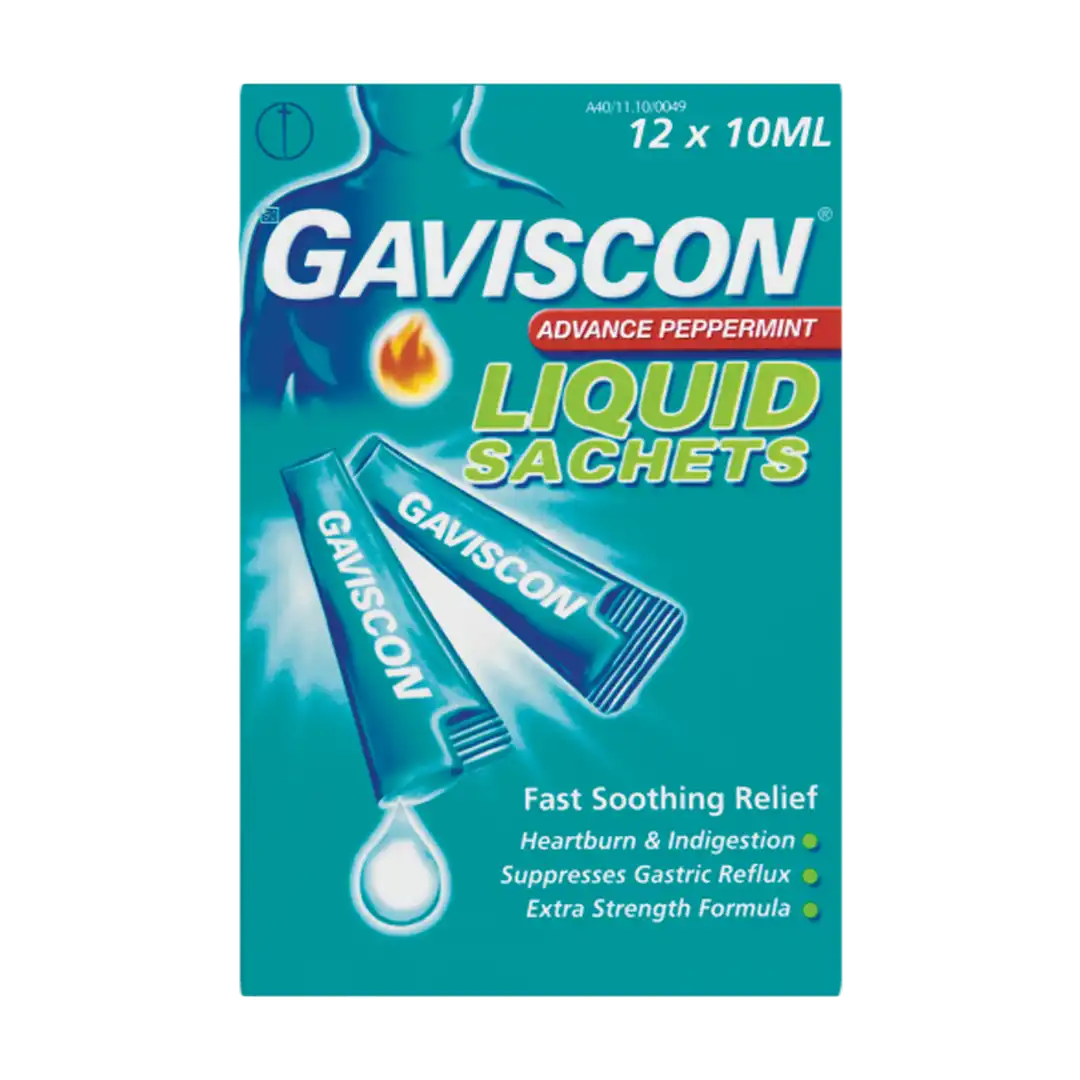 Gaviscon Advance Peppermint Sachets 12's