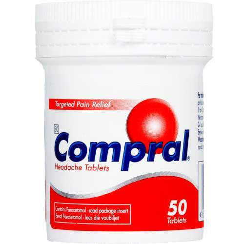 Compral Extra Tabs 50's
