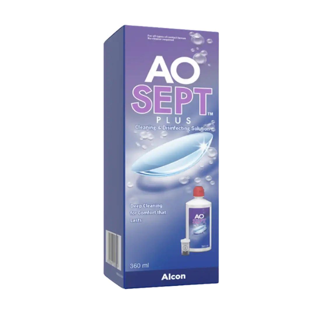 AOSept Plus Contact Lens Solution 360ml