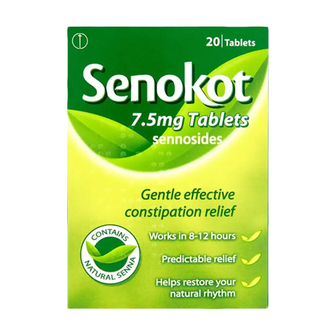 Senokot 7.5mg Tablets 20's