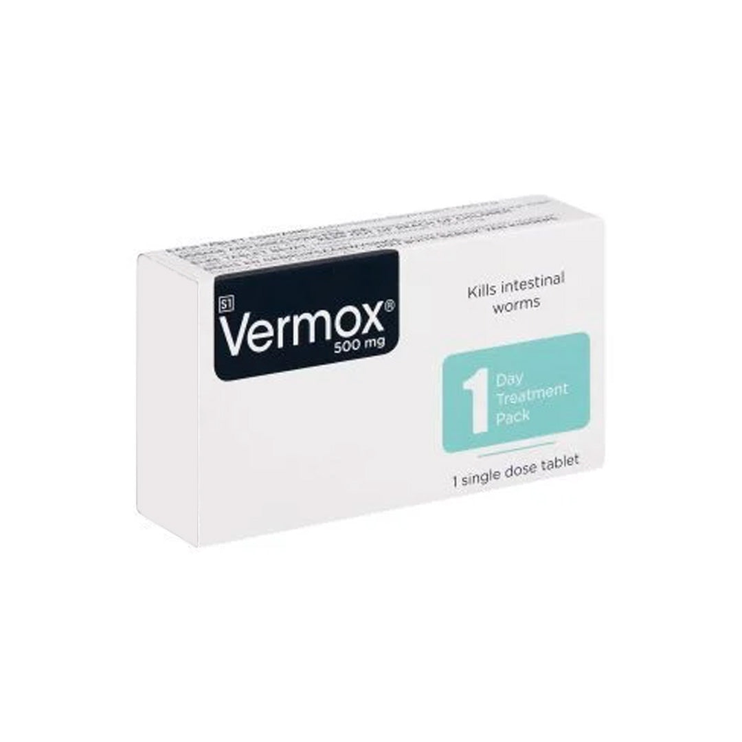 Vermox 500mg Tablet 1's