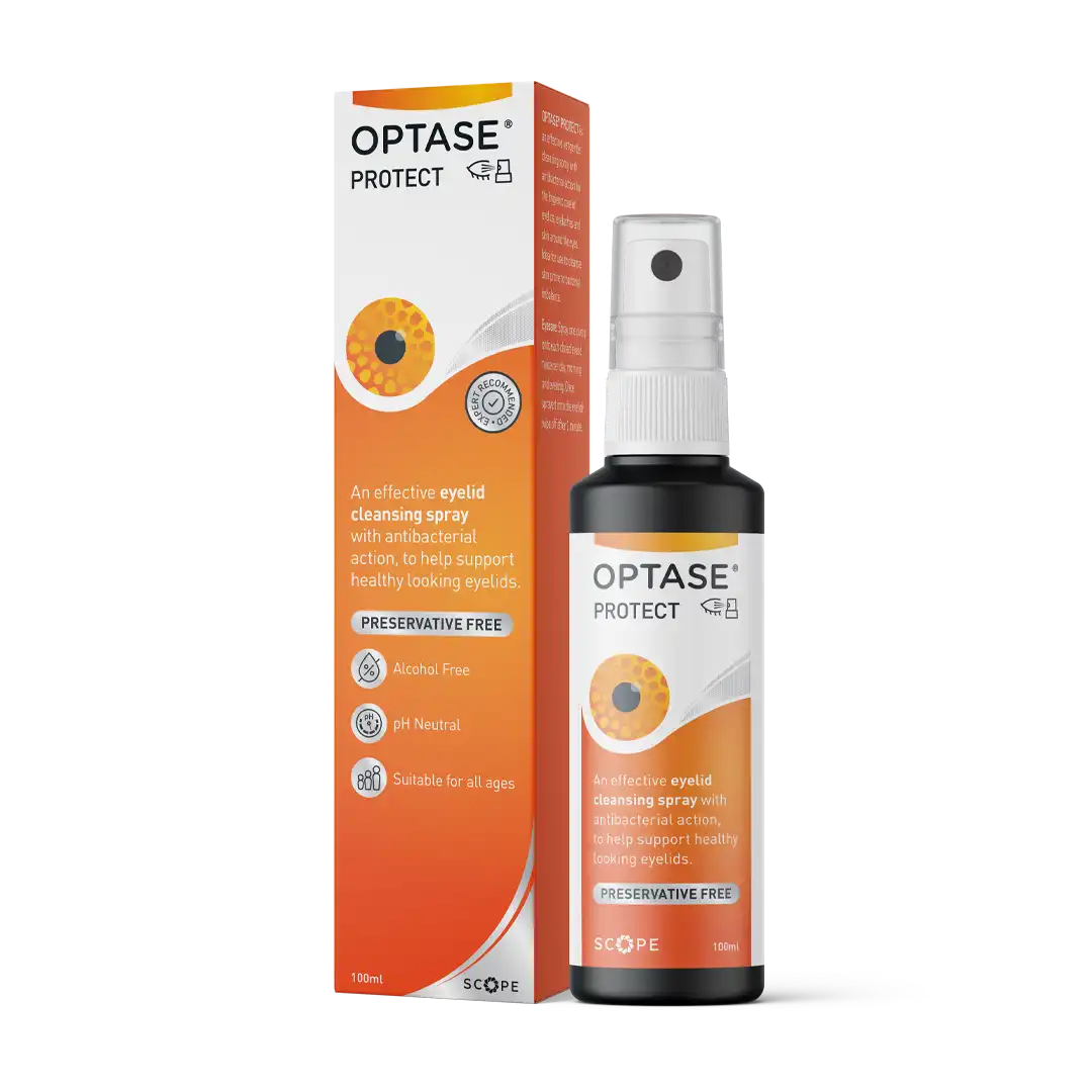 Optase Protect Cleansing Antibacterial Eye Spray 100ml
