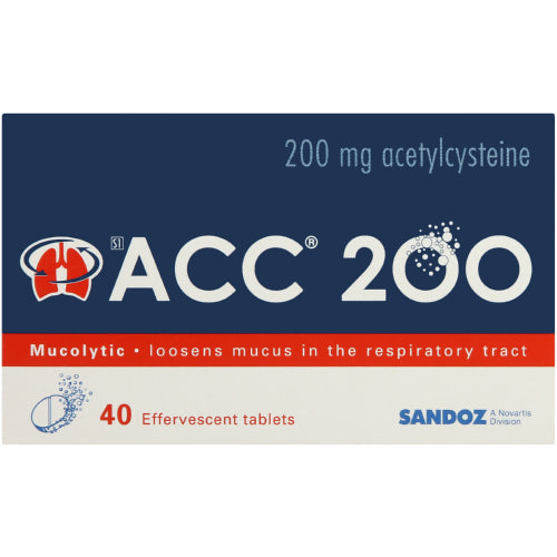 Acc 200mg Tab 40's