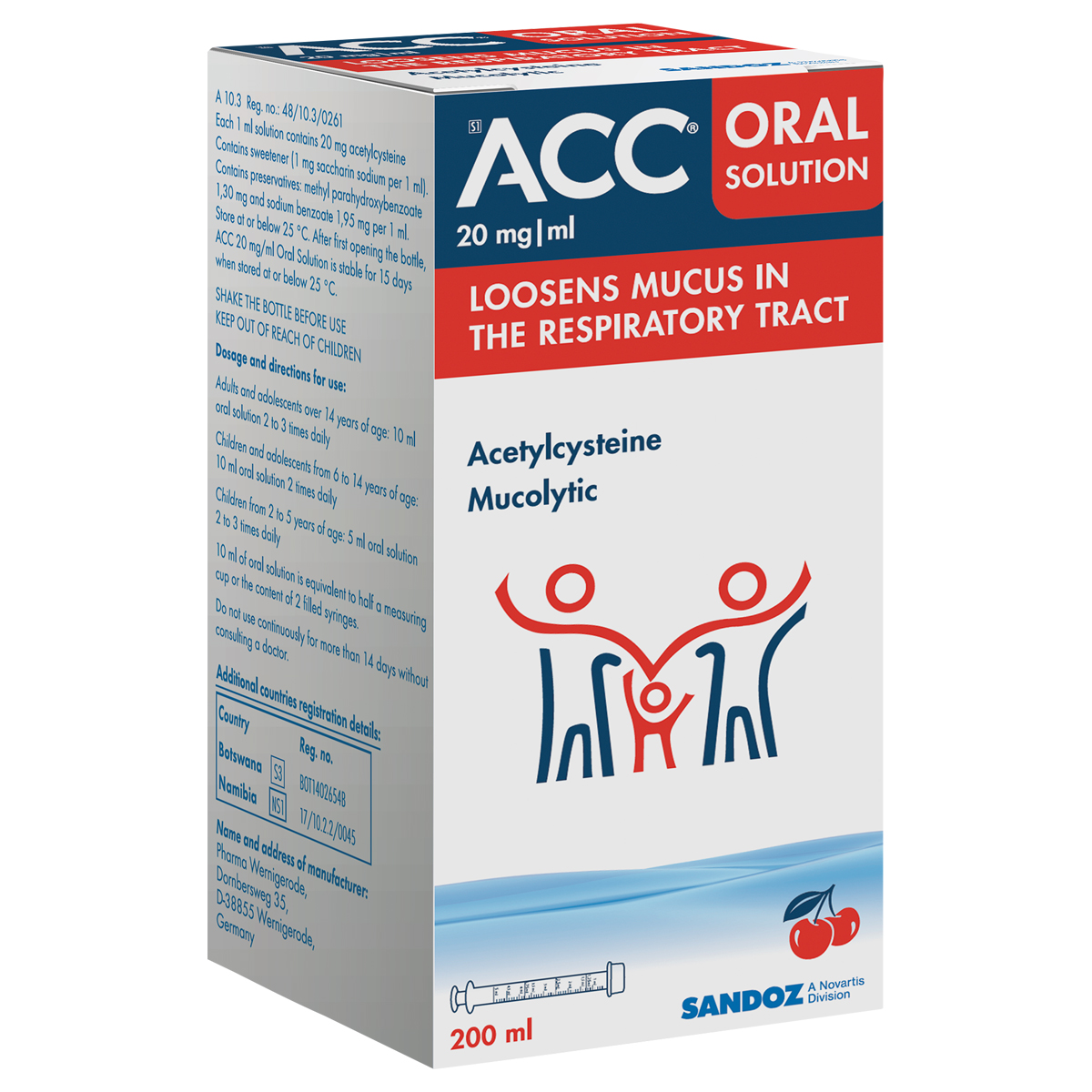Acc 20mg Per Ml 200ml Oral Solution