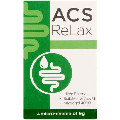 Acs Relax Micro Enema 4x9g