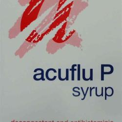 Acuflu P Syrup 100ml