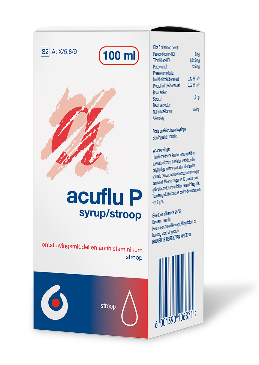 Acuflu Pediatric Syrup 100ml