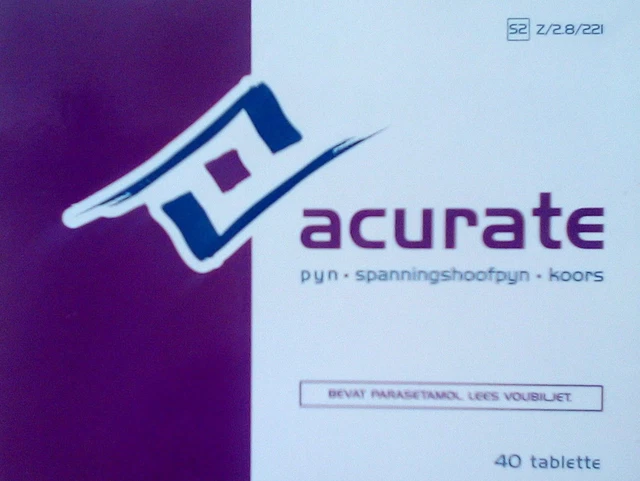 Acurate 40 Tabs 450mg