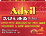 Advil Cold & Sinus Tablets 20 Tablets