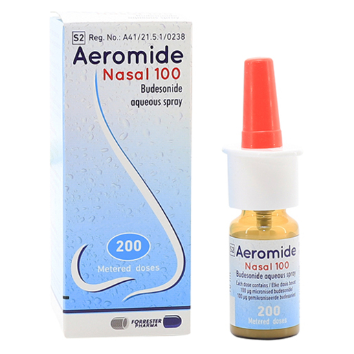 Aeromide Nasal 100mcg (200 Dose) 1's 10ml