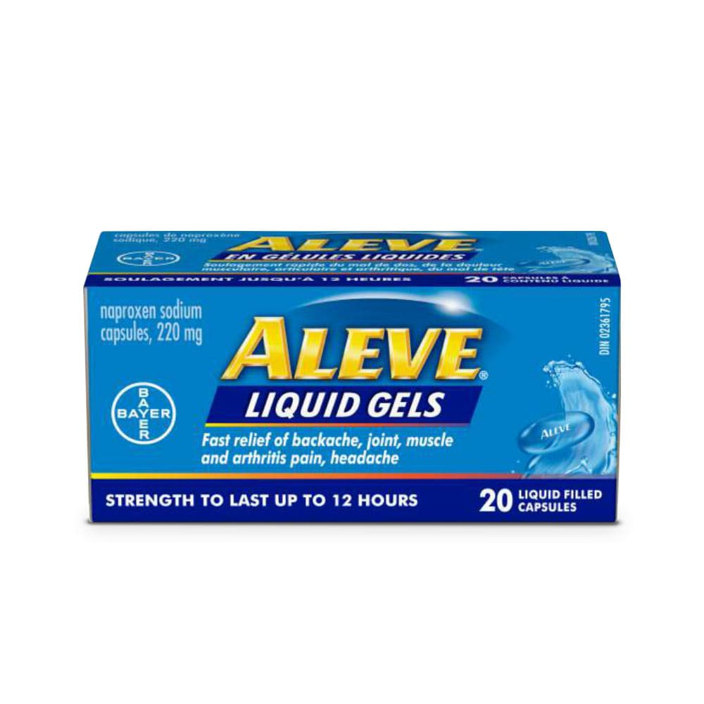 Aleve Capsules 20s