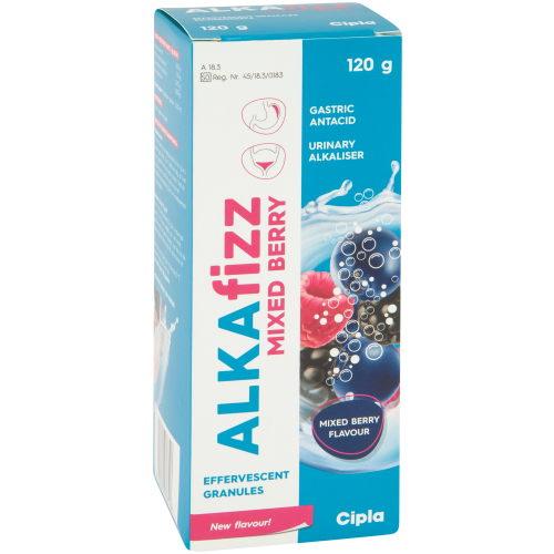 Alkafizz Gastric Antacid Mixed Berry 120g