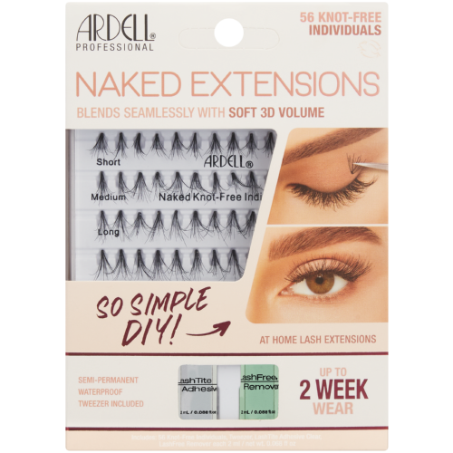 Ardell Naked Extensions DIY Lash Extensions Soft 3D Volume 56s