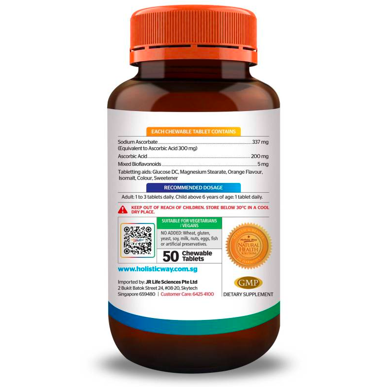 Ascorbic Acid 500mg Tablets 50's