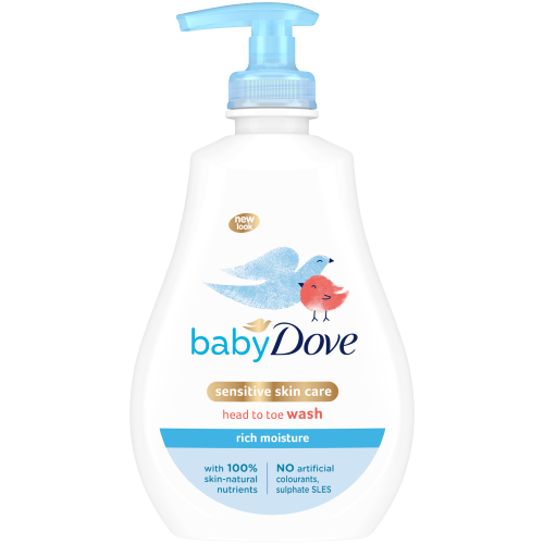 Baby Dove Head to Toe Wash Rich Moisture 400ml