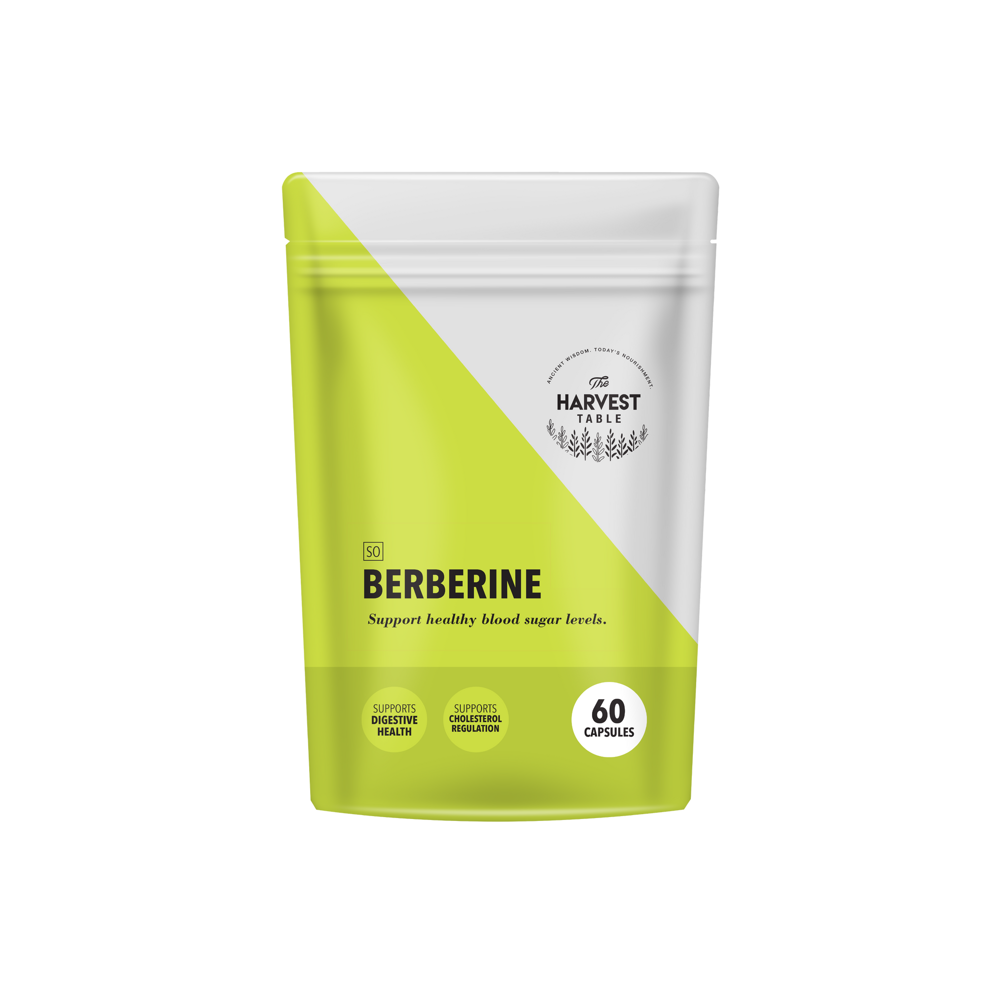 The Harvest Table Berberine 500mg 60s