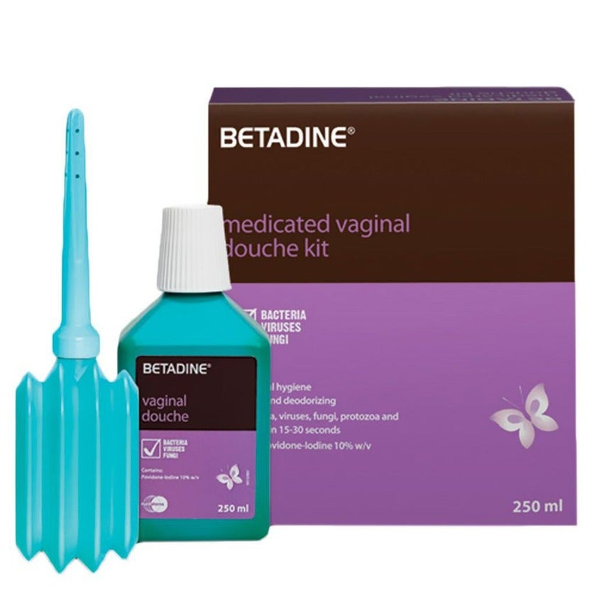 Betadine Douche Complete Kit 250ml S