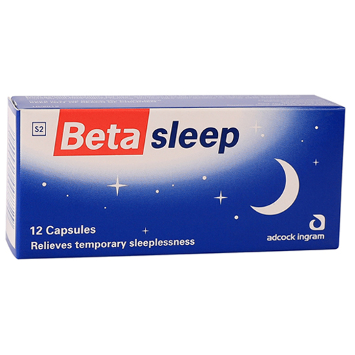 Betasleep 50mg Capsules 12s