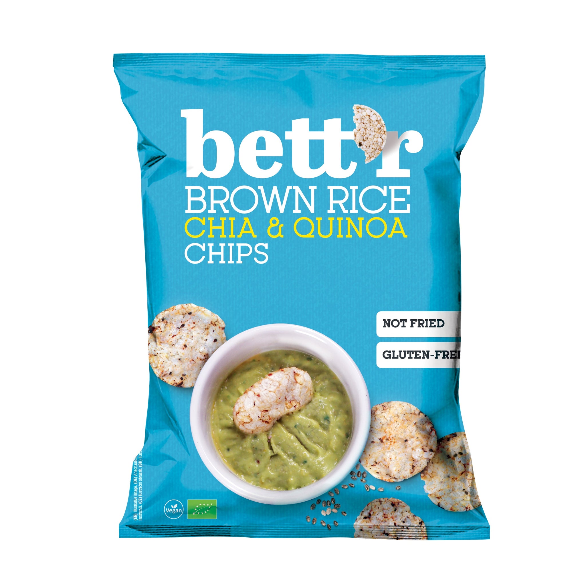 Bett'r Rice Cakes Mini Chia & Quinoa 60g