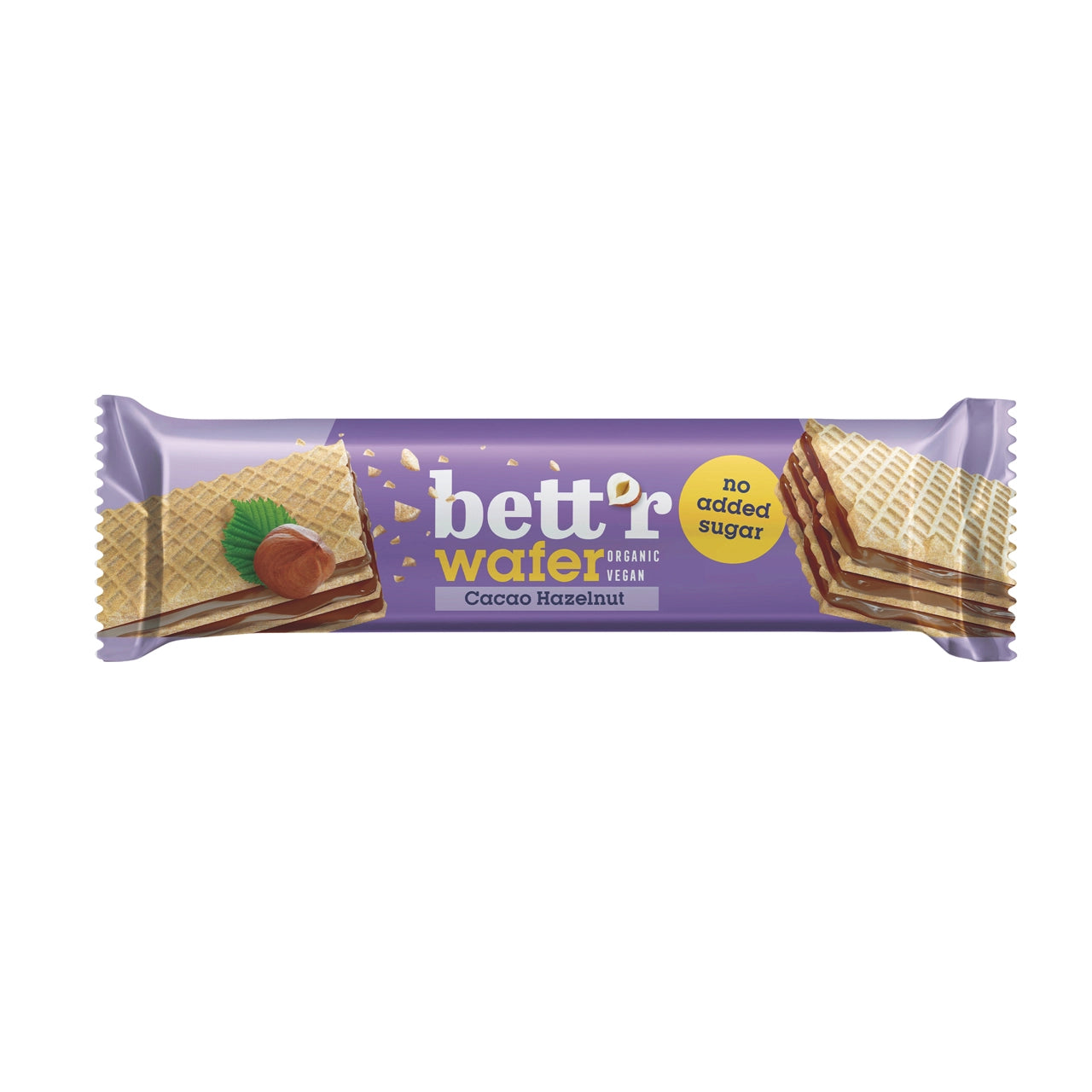 Bett'r Wafer Bar Hazelnut & Cocoa Cream 30g