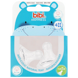 Bibi Happiness 2x Anti-Colic Natural Teat 6m+