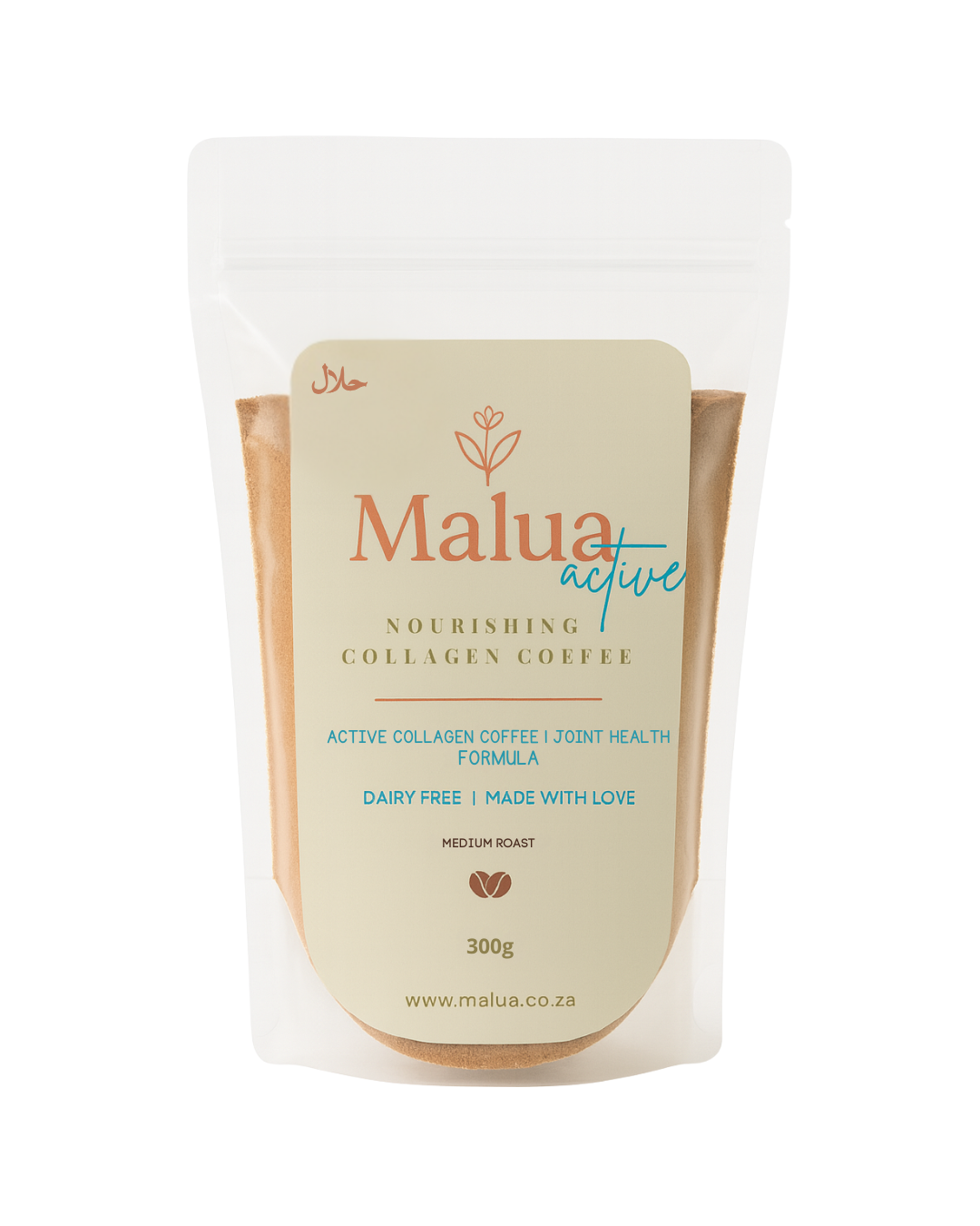 Malua Active Collagen Coffee Medium Roast 300g