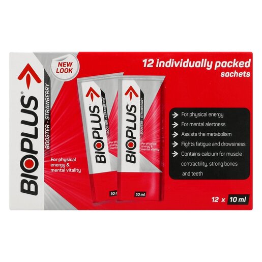 Bioplus Booster Strawberry Sachets 10mlx12