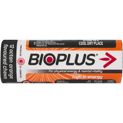 Bioplus Chews Octanic Orange 12's