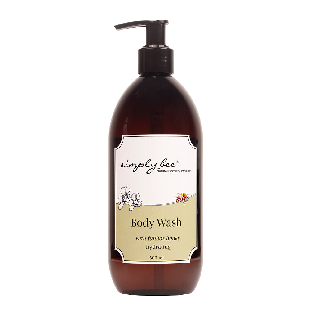 Simply Bee Body Wash Fynbos Honey 500ml
