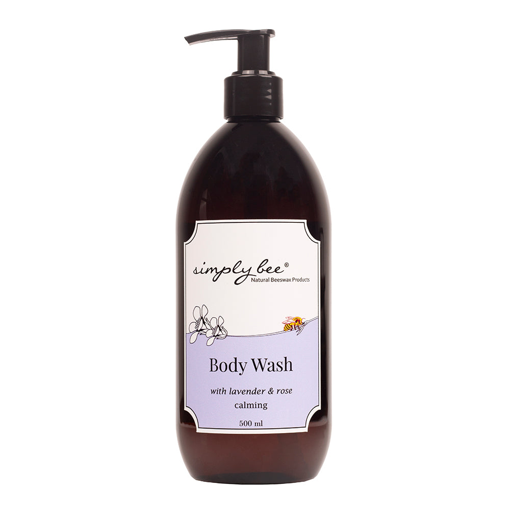 Simply Bee Body Wash Lavender & Rose 500ml