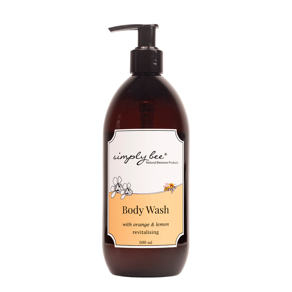 Simply Bee Body Wash Orange & Lemon 500ml
