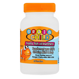 Brain Child Fruity Fish Oil 60 Burstlets