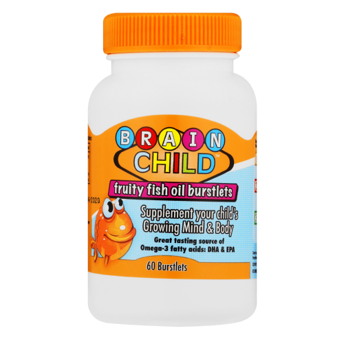 Brain Child Fruity Fish Oil 60 Burstlets