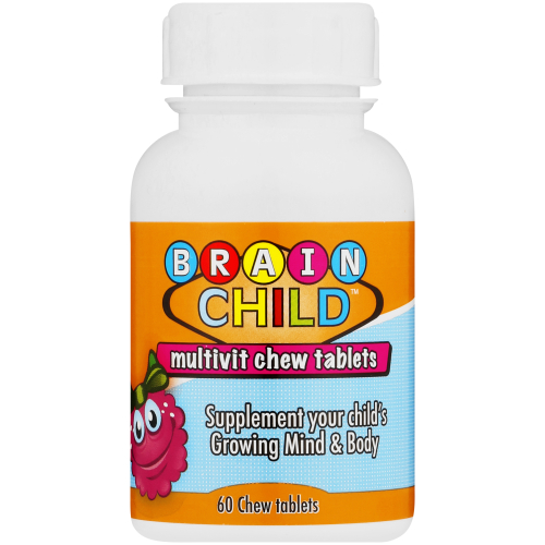 Brain Child Multivit 60 Chewable Tablets