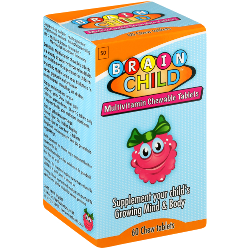 Brain Child Multivit 60 Chewable Tablets