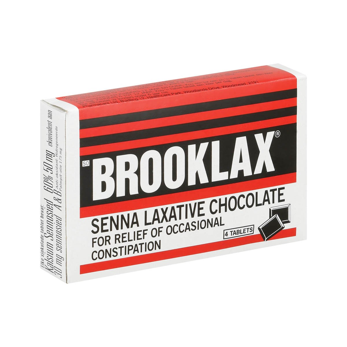 Brooklax Chocolates 4's Chewable