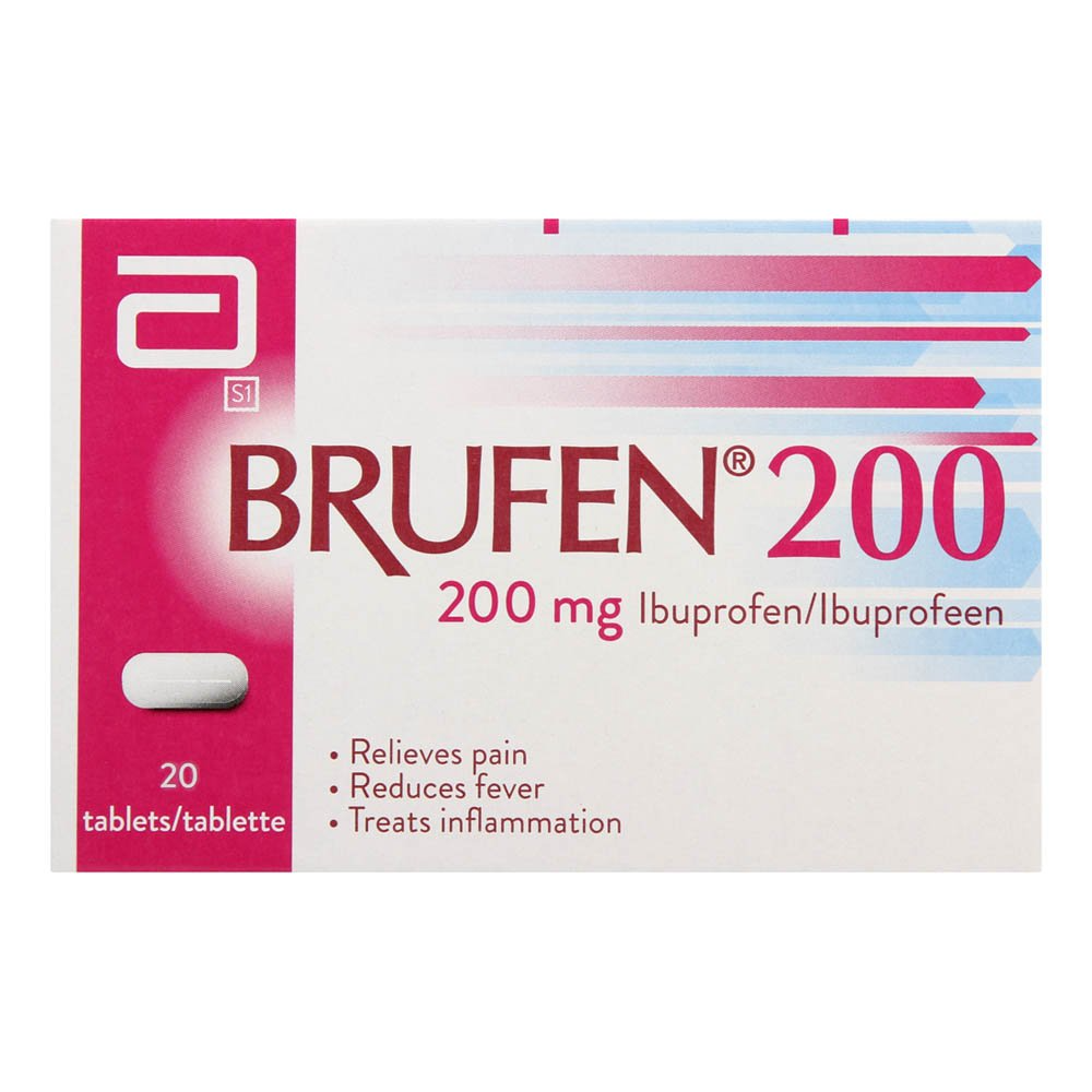 Brufen 200mg Tablets 20's